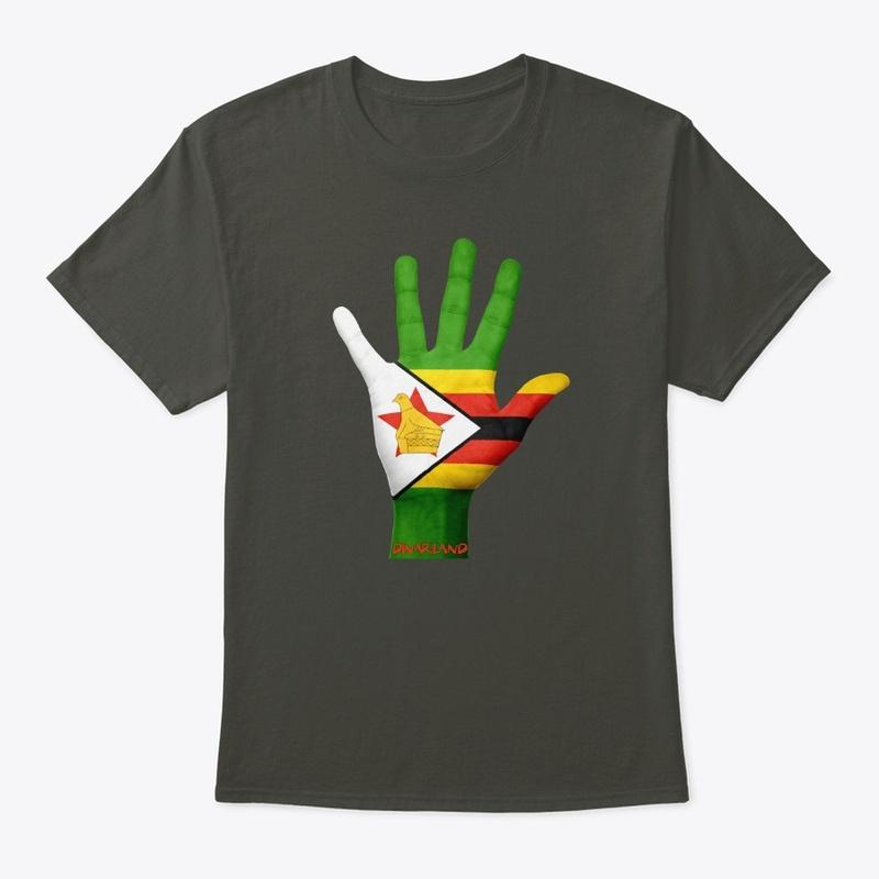 Zimbabwe Hand Flag